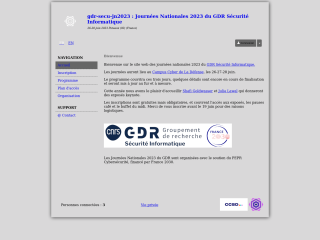 Accéder au site de la conférence