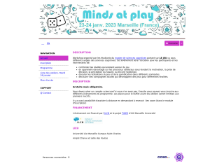 Accéder au site de la conférence