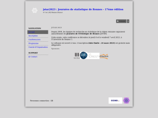 Accéder au site de la conférence