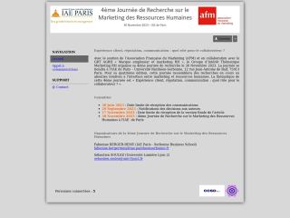 Accéder au site de la conférence