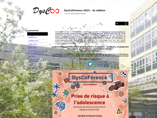 Accéder au site de la conférence