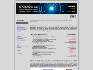 Accéder au site de la conférence