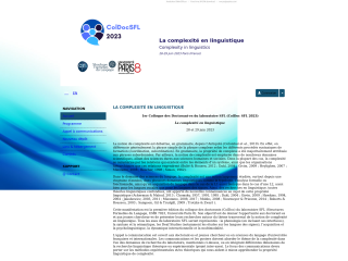 Accéder au site de la conférence
