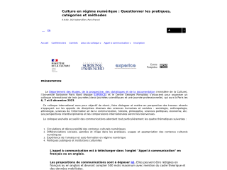 Accéder au site de la conférence