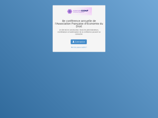 Accéder au site de la conférence