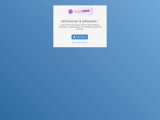 Accéder au site de la conférence