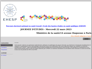 Accéder au site de la conférence