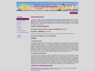 Accéder au site de la conférence
