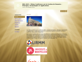 Accéder au site de la conférence