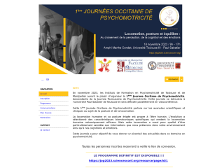 Accéder au site de la conférence