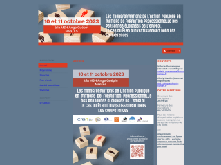 Accéder au site de la conférence