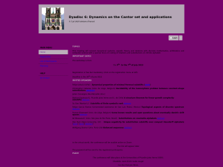 Accéder au site de la conférence