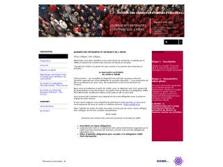 Accéder au site de la conférence