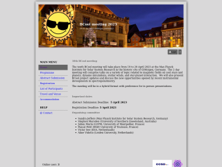 Accéder au site de la conférence