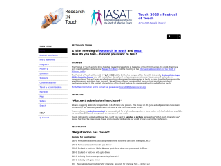 Access the conference website