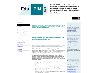 Accéder au site de la conférence