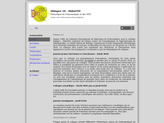 Accéder au site de la conférence