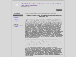 Accéder au site de la conférence
