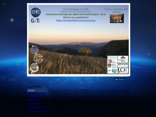 Accéder au site de la conférence