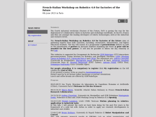 Accéder au site de la conférence