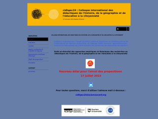 Accéder au site de la conférence