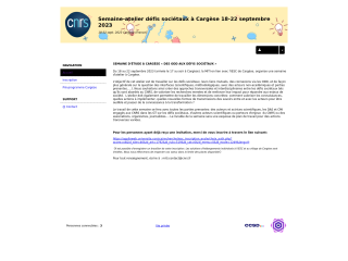 Accéder au site de la conférence