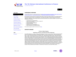 Accéder au site de la conférence