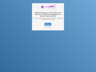 Accéder au site de la conférence
