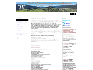 Accéder au site de la conférence