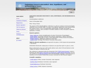Accéder au site de la conférence