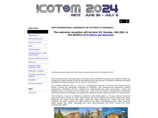 Accéder au site de la conférence