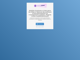 Accéder au site de la conférence