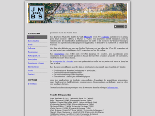 Accéder au site de la conférence