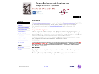 Accéder au site de la conférence