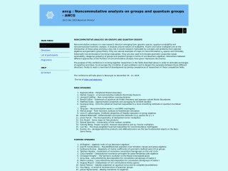 Accéder au site de la conférence