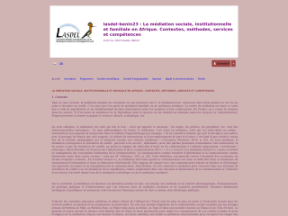Accéder au site de la conférence