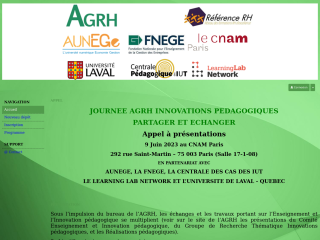 Accéder au site de la conférence