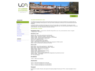 Accéder au site de la conférence