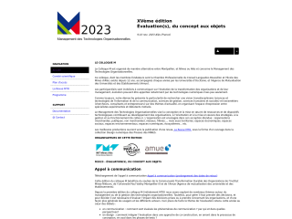 Accéder au site de la conférence