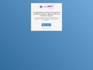 Accéder au site de la conférence