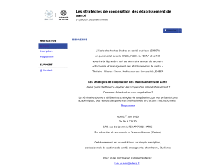 Accéder au site de la conférence