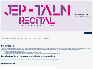 Accéder au site de la conférence