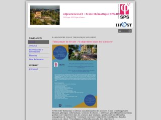 Accéder au site de la conférence