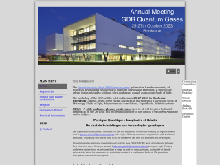 Accéder au site de la conférence