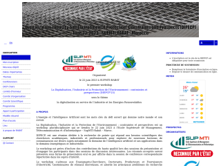 Accéder au site de la conférence