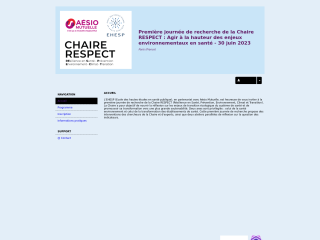 Accéder au site de la conférence