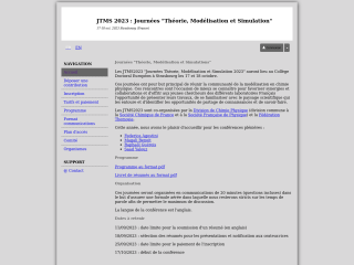 Accéder au site de la conférence