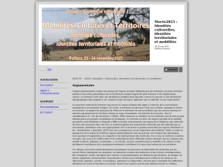 Accéder au site de la conférence