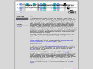 Accéder au site de la conférence