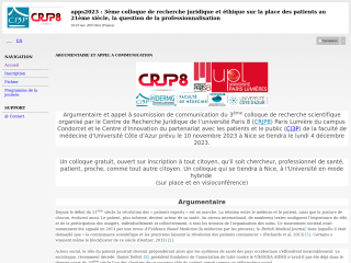 Accéder au site de la conférence